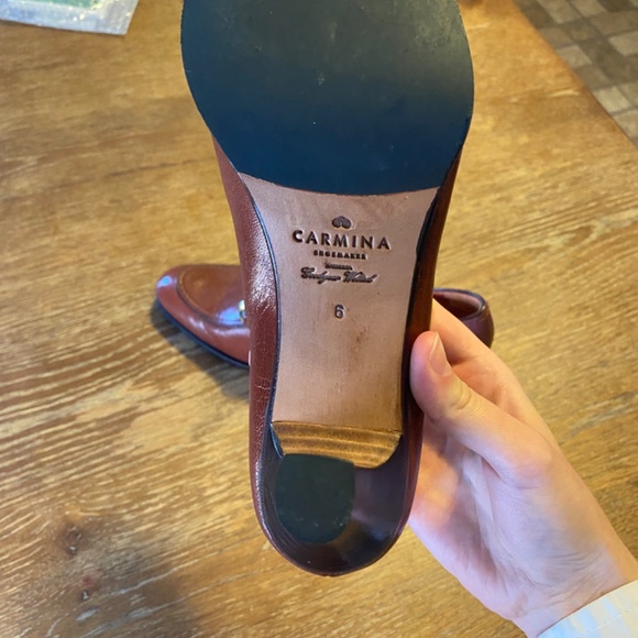 Carmina Womens High Heeled Horsebit Loafer UK 6 / US 7.5 - Picture 4 of 5